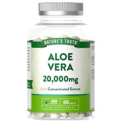 Nature's Truth Aloe Vera 20000mg Tablets 60