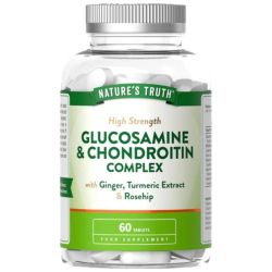 Nature's Truth High Strength Glucosamine & Chondroitin Complex Tablets 60