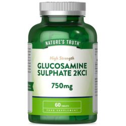 Nature's Truth High Strength Glucosamine Sulphate 2KCL 750mg Tablets 60