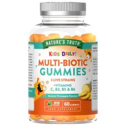 Nature's Truth Kids Multi-Biotic 3 Live Strains Gummies 60