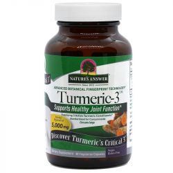 Nature's Answer Turmeric-3 5000mg Caps 90