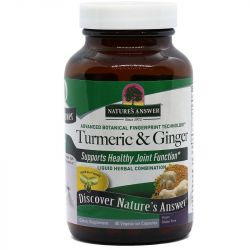 Nature's Answer Turmeric & Ginger Caps 90