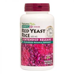 Nature's Plus Herbal Actives Extended Release Red Yeast Rice 600mg Tabs 60