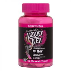 Nature's Plus Power Teen For Her Chewable Tabs 60