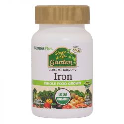 Nature's Plus Source of Life Garden Iron 18mg Vcaps 30