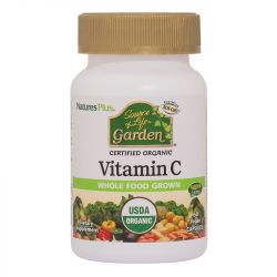 Nature's Plus Source of Life Garden Organic Vitamin C 500mg VCaps 60