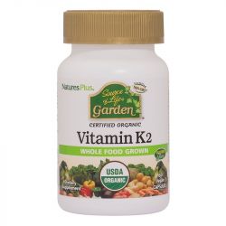 Nature's Plus Source of Life Garden Organic Vitamin K2 120mcg VCaps 60