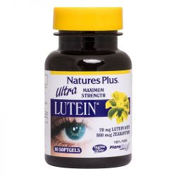 Nature's Plus Ultra Lutein 20mg Softgels 60