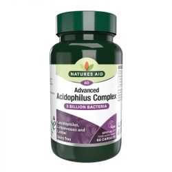 Nature's Aid Acidophilus Complex 5 Billion Capsules 60