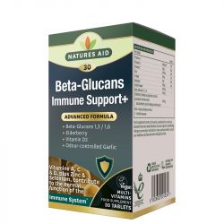 Nature's Aid Beta-Glucans Immune Support + Tablets 30