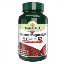 Nature's Aid Calcium, Magnesium & Vitamin D3 Tablets 90