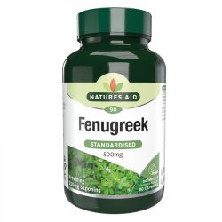 Nature's Aid Fenugreek 500mg Capsules 90