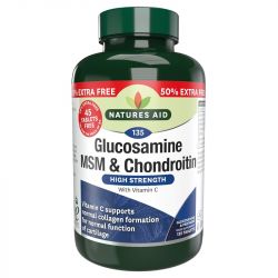 Nature's Aid Glucosamine, MSM + Chondroitin Tabs 135