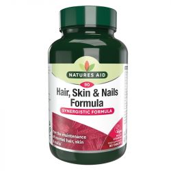 Nature's Aid Hair, Skin and Nails Formula Tablets 90