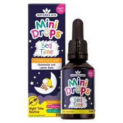 Nature's Aid Mini Drops Bed Time (Chamomile & Lemon Balm) 50ml