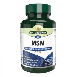 Nature's Aid MSM 1000mg Tablets 90