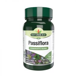 Nature's Aid Passiflora, Lemon Balm & Avena Sativa Tablets 60