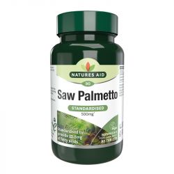 Nature's Aid Saw Palmetto 500mg Tablets 90