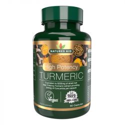 Nature's Aid Turmeric 8200mg Capsules 60