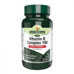 Nature's Aid Vitamin B Complex 100 Time Release Tablets 30