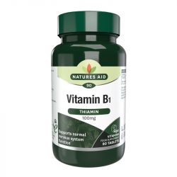 Nature's Aid Vitamin B1 100mg Tablets 90