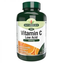 Nature's Aid Vitamin C 1000mg Low Acid Tablets