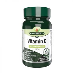 Nature's Aid Vitamin E 200iu Natural Form Softgels 60