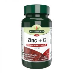 Nature's Aid Zinc + C Lozenges 30