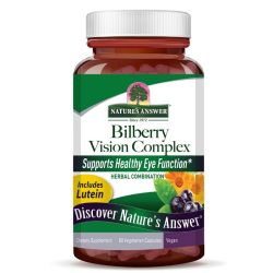 Nature's Answer Bilberry Vision Complex Vegicaps 60