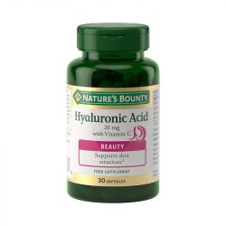 Nature's Bounty Hyaluronic Acid 20mg with Vitamin C Caps 30