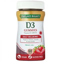Nature's Bounty Vitamin D3 1000iu Gummies 60