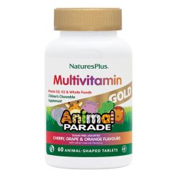 Nature's Plus Animal Parade Gold Chewable Multi Assorted Flavours 60