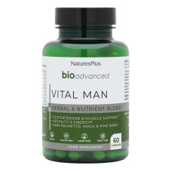 Nature's Plus BioAdvanced Vital Man Capsules 60