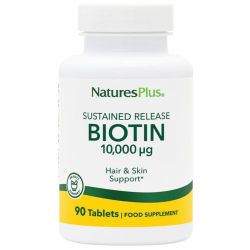 Nature's Plus Biotin 10,000mcg Tablets 90