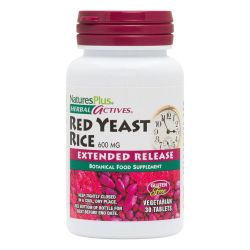 Nature's Plus Herbal Actives Extended Release Red Yeast Rice 600mg Tabs 30