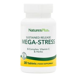  Nature's Plus Mega-Stress Sustained Release Tablets 30