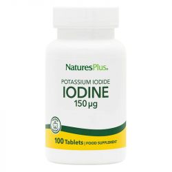 Nature's Plus Potassium Iodide 150mcg Iodine Tablets 100
