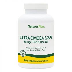 Nature's Plus Ultra Omega 3-6-9 1200mg Softgels 90