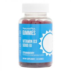 Nature's Plus Vitamin D3 5000iu Gummies 60
