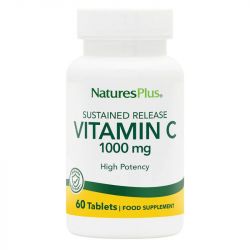 Nature's Plus Vitamin C 1000mg with Rose Hips Sustain Release Tabs 60