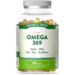 Nature's Truth Triple Omega 369 2000mg Complex Softgels 60
