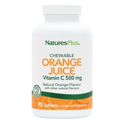 Nature's Plus Orange Juice C 500mg Chewable Tabs 90