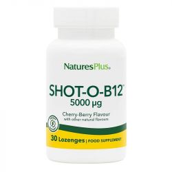 Nature's Plus Shot-O-B12 5000mcg Lozenges 30