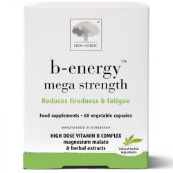 New Nordic B-Energy Mega Strength Capsules 60