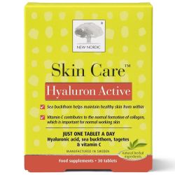 New Nordic Skin Care Hyaluron Active Tablets 30