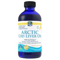 Nordic Naturals Arctic Cod Liver Oil 1060mg Lemon 237ml