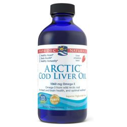 Nordic Naturals Arctic Cod Liver Oil 1060mg Strawberry 237ml