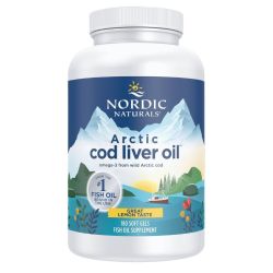 Nordic Naturals Arctic Cod Liver Oil 750mg Lemon Softgels 180