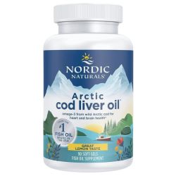 Nordic Naturals Arctic Cod Liver Oil 750mg Lemon Softgels 90