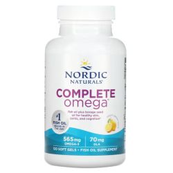 Nordic Naturals Complete Omega 565mg Lemon Softgels 120